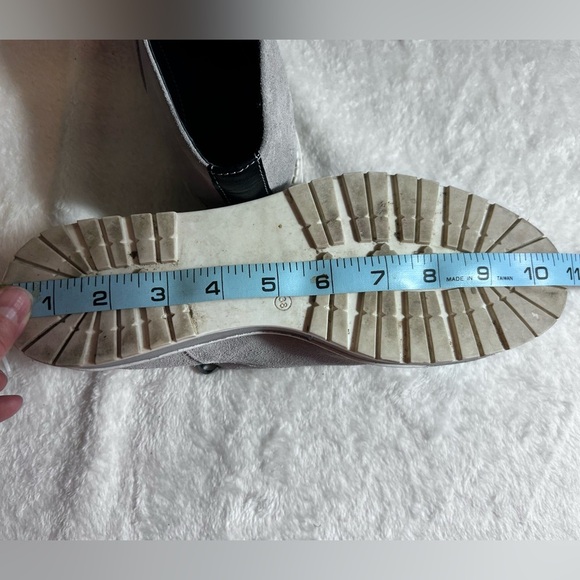 Girotti Handcrafted Gray Suede Men's Lace Up Oxfords Size 6 US / 38 EU - Picture 12 of 14